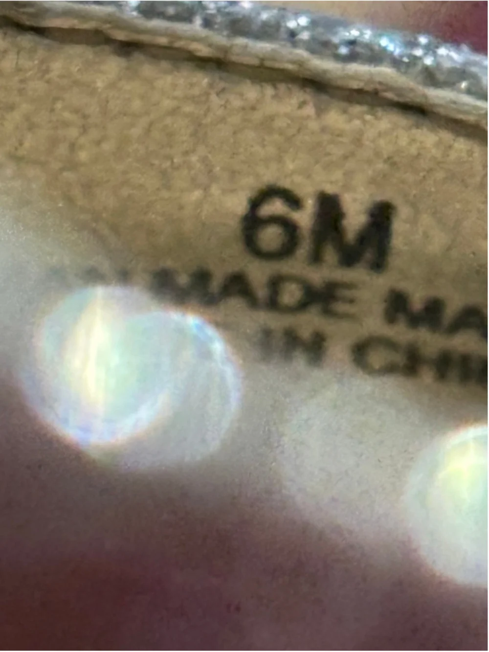 GIANNI BINI Myra Silver Glitter Rhinestone 5